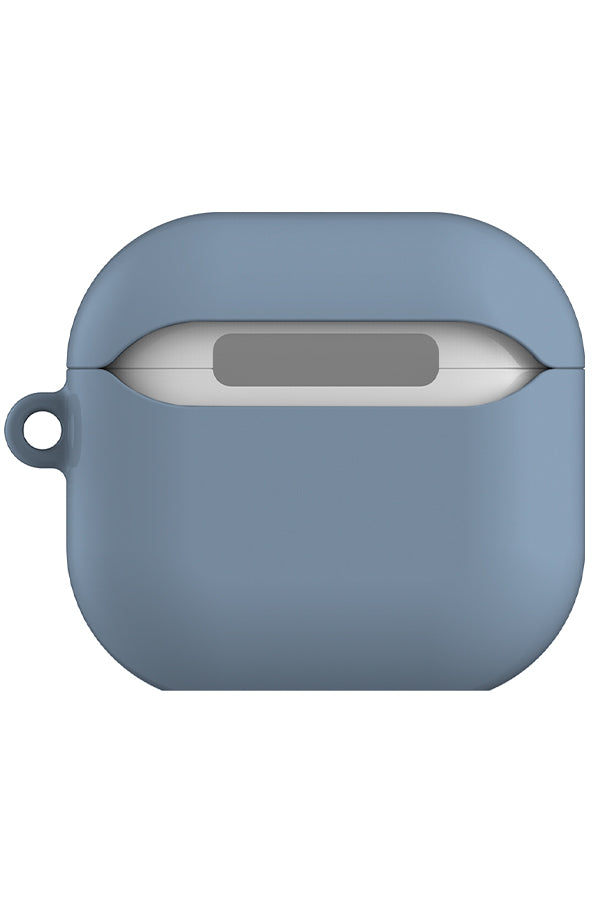 Still Tone Block Colour AirPod Gen 4 Case (Dusty Blue) | Harper & Blake