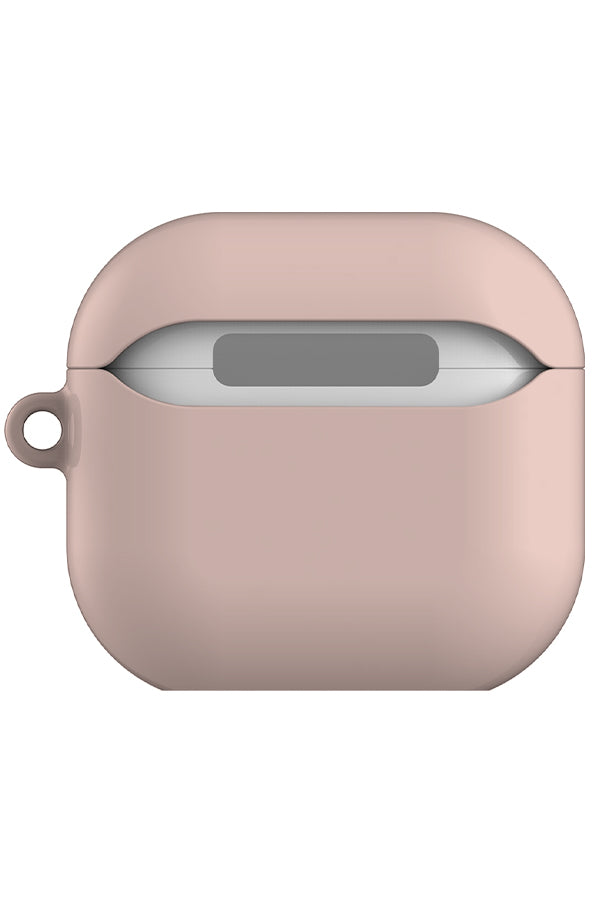 Still Tone Block Colour AirPod Gen 4 Case (Dusty Blush) | Harper & Blake