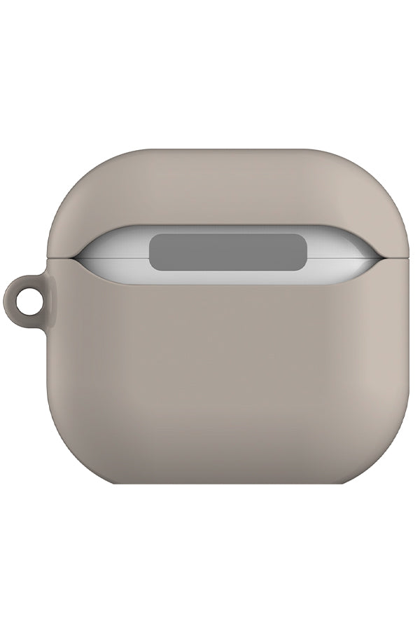Still Tone Block Colour AirPod Gen 4 Case (Putty Grey) | Harper & Blake
