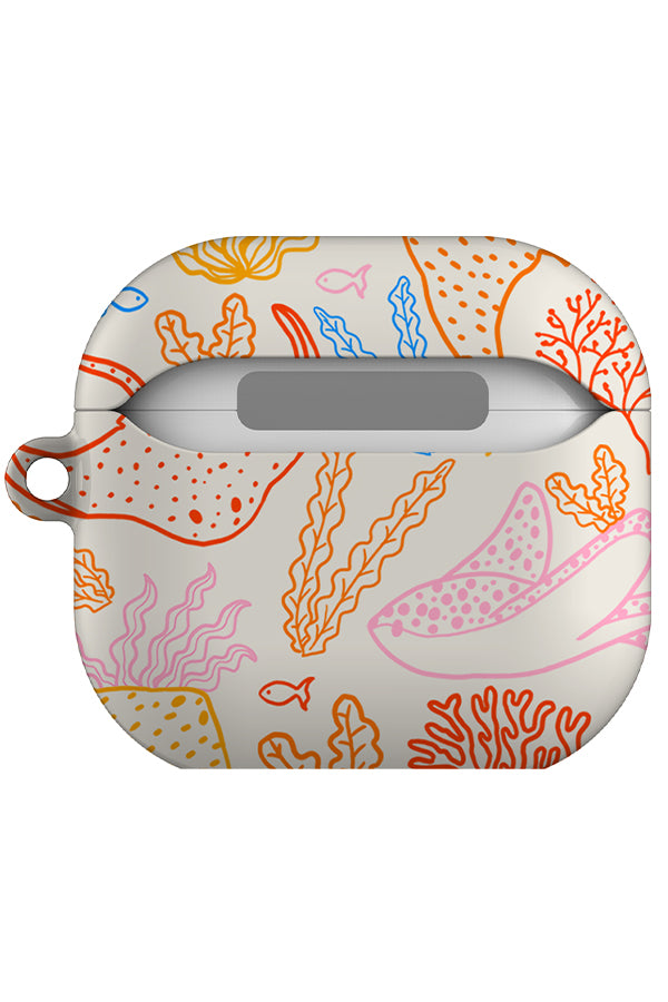 Stingray Plants Line Art AirPod Gen 4 Case (Multicolour) | Harper & Blake
