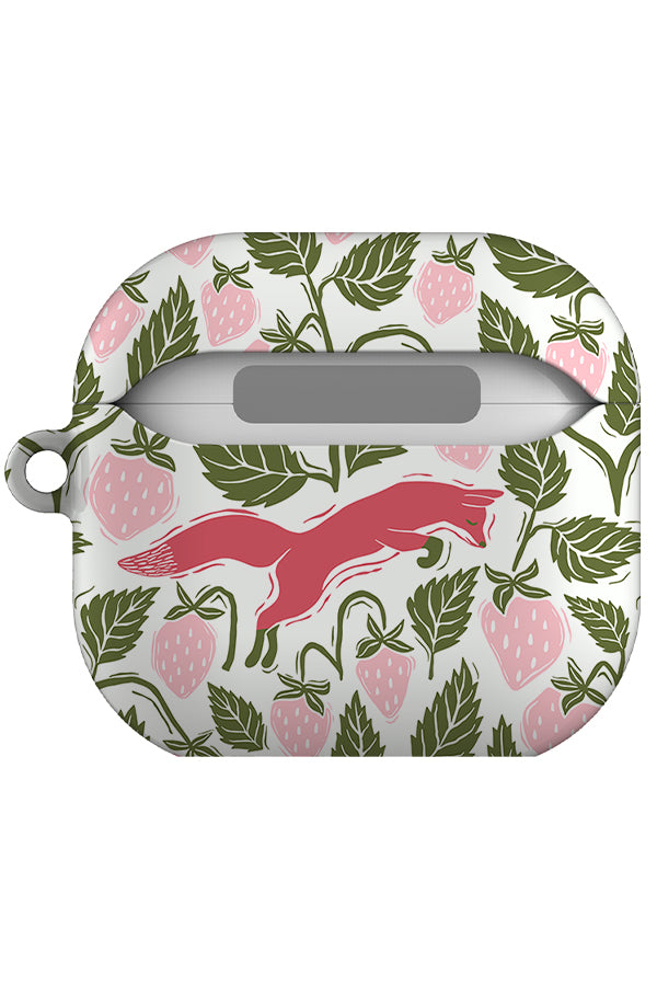 Strawberry Fox by Vivian Hasenclever AirPod Gen 4 Case | Harper & Blake
