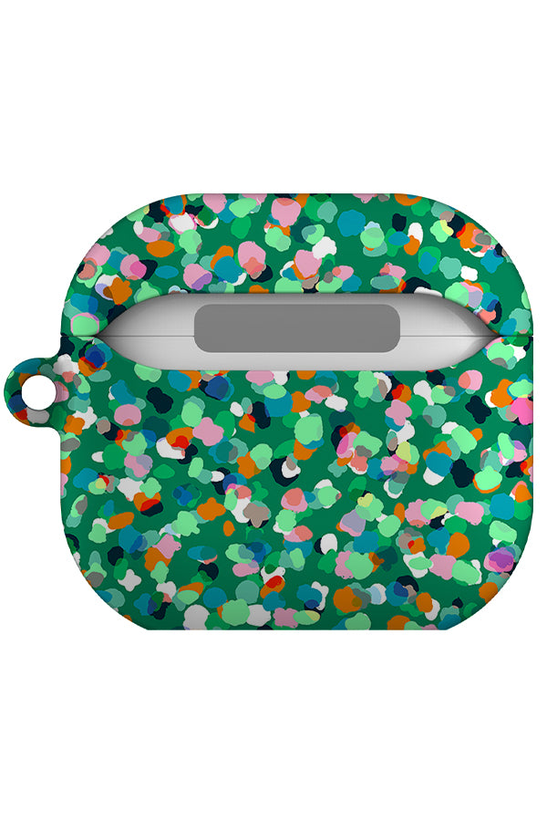 Party Spot by Rachel Parker AirPod Gen 4 Case (Emerald Green) | Harper & Blake