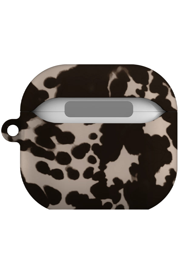 Tortoise Print AirPod 4 Case (Peach Black) | Harper & Blake