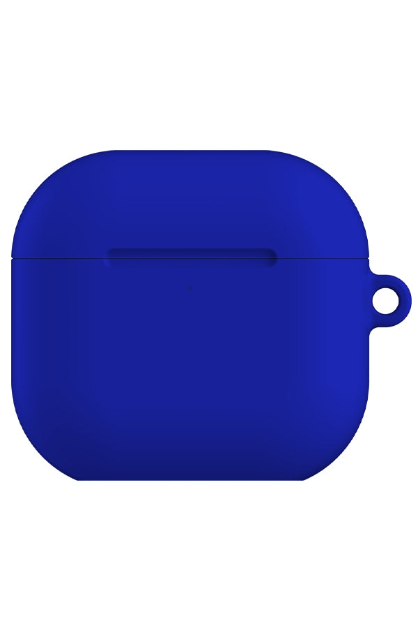 Plain Block Minimalist AirPod Gen 4 Case (Azure Blue) | Harper & Blake