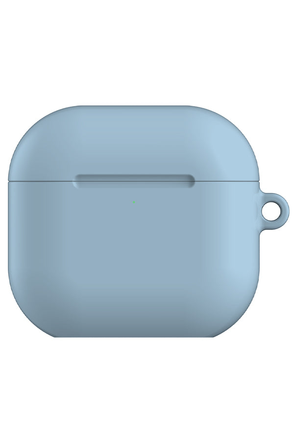 Plain Block Minimalist AirPod Gen 4 Case (Powder Blue) | Harper & Blake