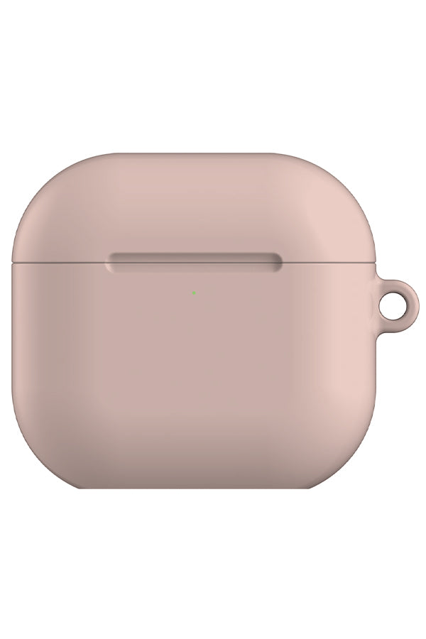 Still Tone Block Colour AirPod Gen 4 Case (Dusty Blush) | Harper & Blake