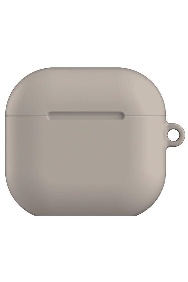 Still Tone Block Colour AirPod Gen 4 Case (Putty Grey) | Harper & Blake