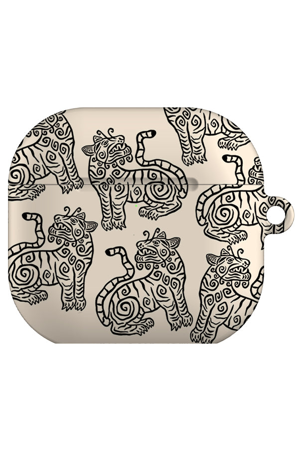 Still Tiger Gen 4 AirPod Case (Black & White) | Harper & Blake