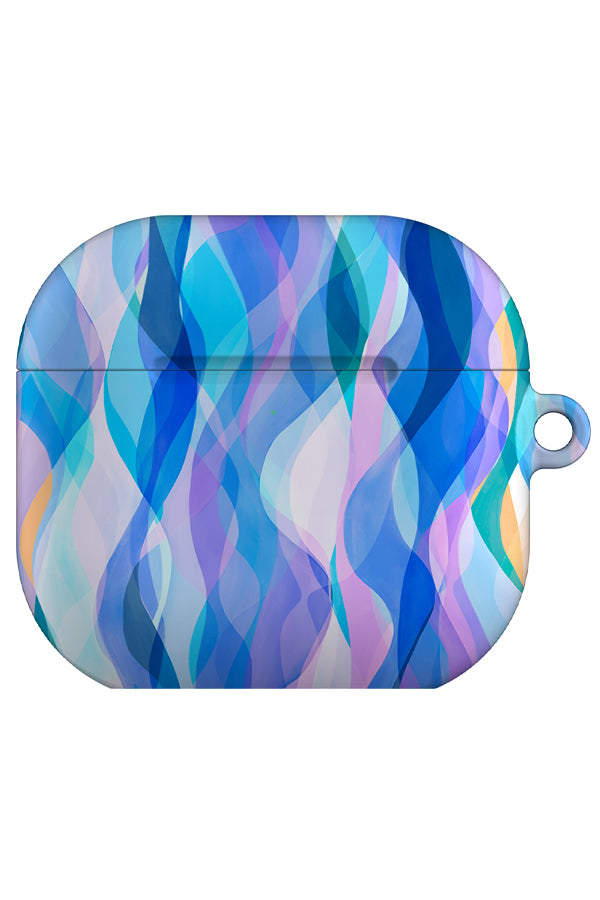 Water Wave by Rachel Parker AirPod Gen 4 Case (Blue) | Harper & Blake