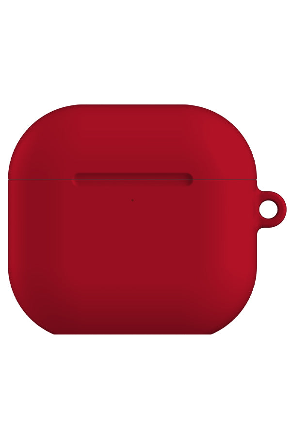 Still Tone Solid Colour AirPod Gen 4 Case (Cherry Red) | Harper & Blake