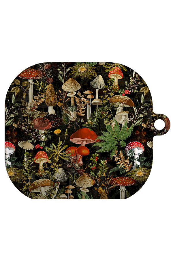 Vintage Mystic Forest Garden By Uta Naumann AirPod Gen 4 Case (Black) | Harper & Blake
