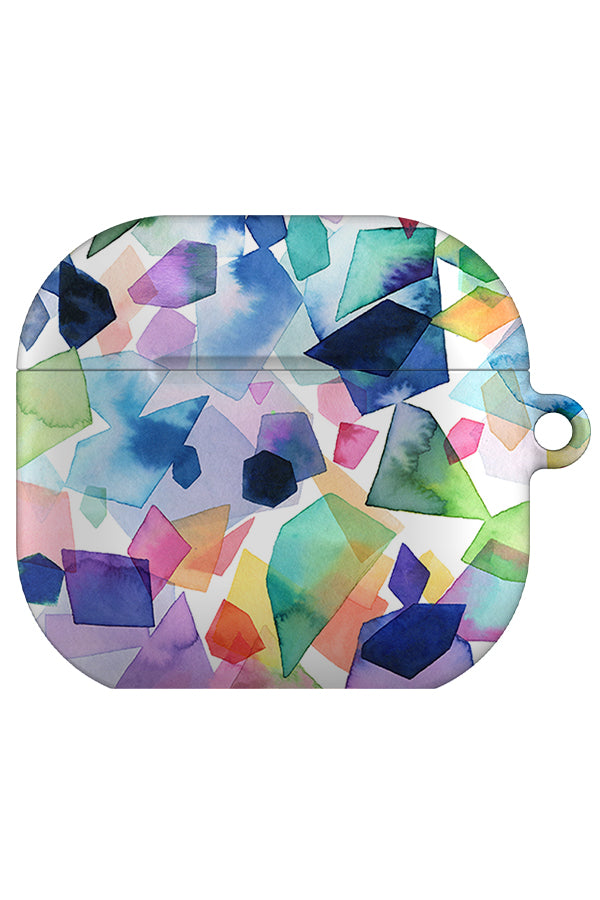 Crystal Gems Minerals By Ninola Design AirPod Gen 4 Case (Colourful) | Harper & Blake