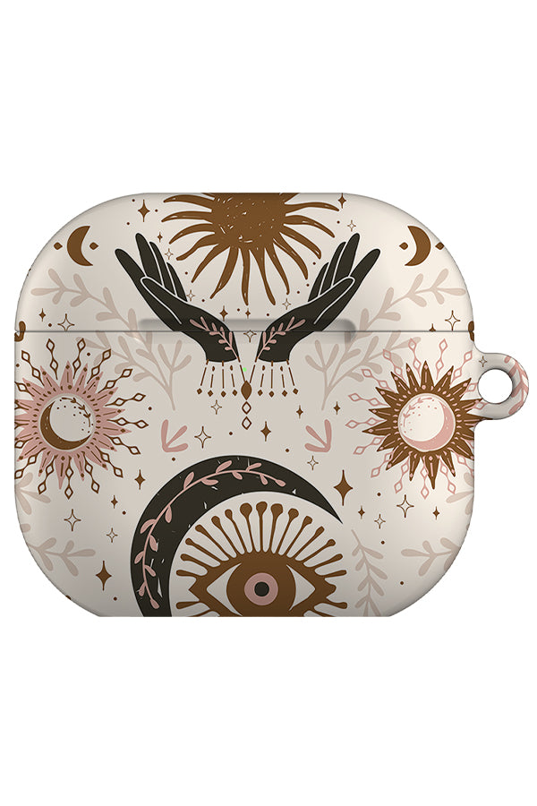 Talismans by Garabateo AirPod Gen 4 Case (Beige) | Harper & Blake