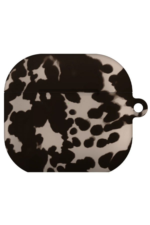 Tortoise Print AirPod 4 Case (Peach Black) | Harper & Blake