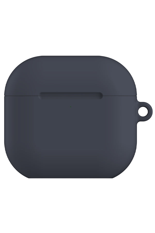 Still Block Solid Colour AirPod Gen 4 Case (Graphite Grey) | Harper & Blake