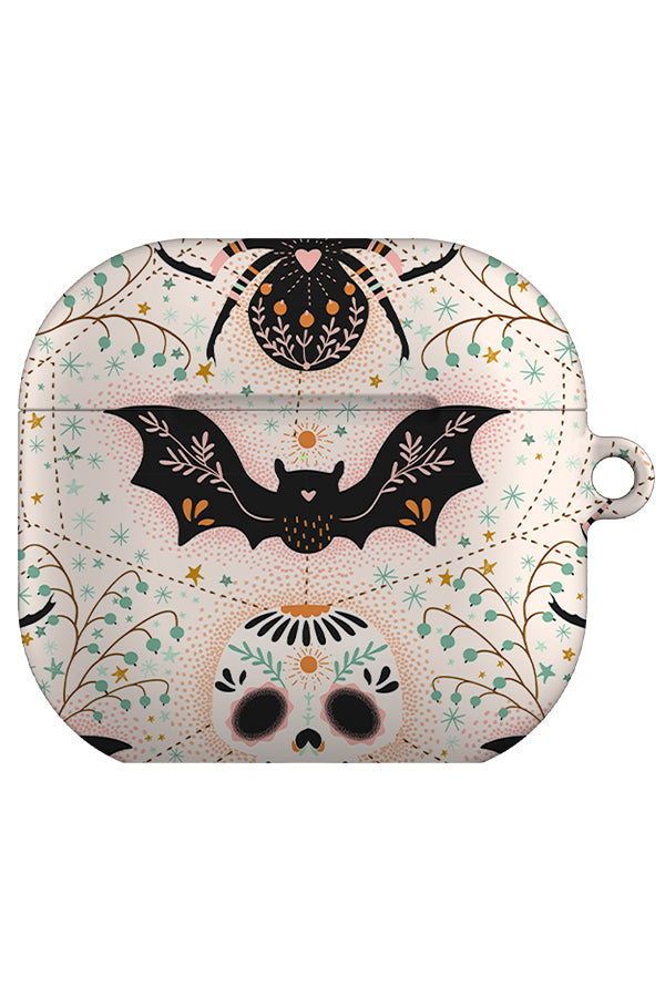 Pastel Halloween by Garabateo AirPod Gen 4 Case (Cream) | Harper & Blake