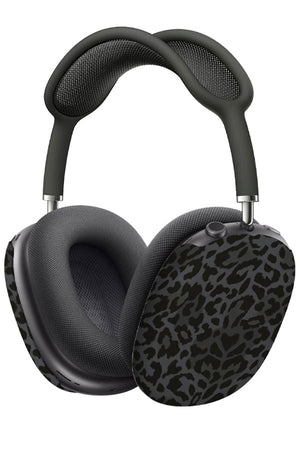 Leopard Print AirPod Max Case (Dark Grey) | Harper & Blake