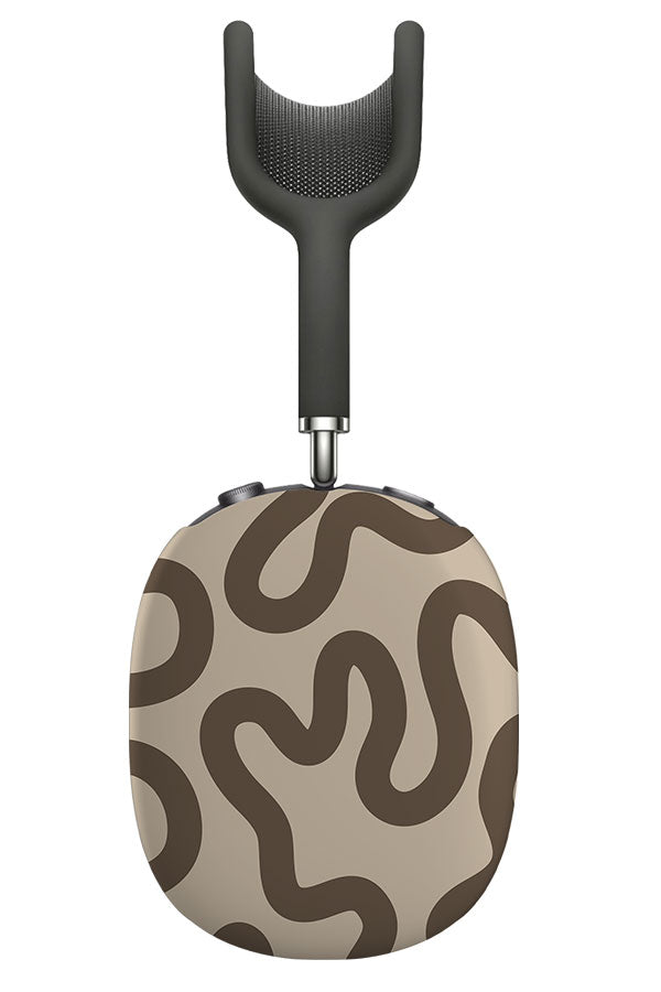 
                  
                    Swirl Lines Abstract AirPod Max Case (Beige & Ebony) | Harper & Blake
                  
                