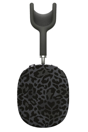 Leopard Print AirPod Max Case (Dark Grey) | Harper & Blake