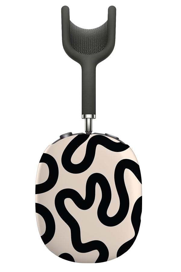 
                  
                    Swirl Lines Abstract AirPod Max Case (Peach Black) | Harper & Blake
                  
                