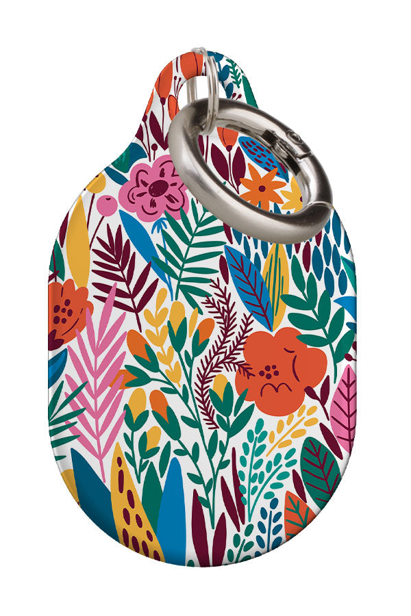 Colourful Flowers By Maria Galybina AirTag Case (Rainbow) | Harper & Blake