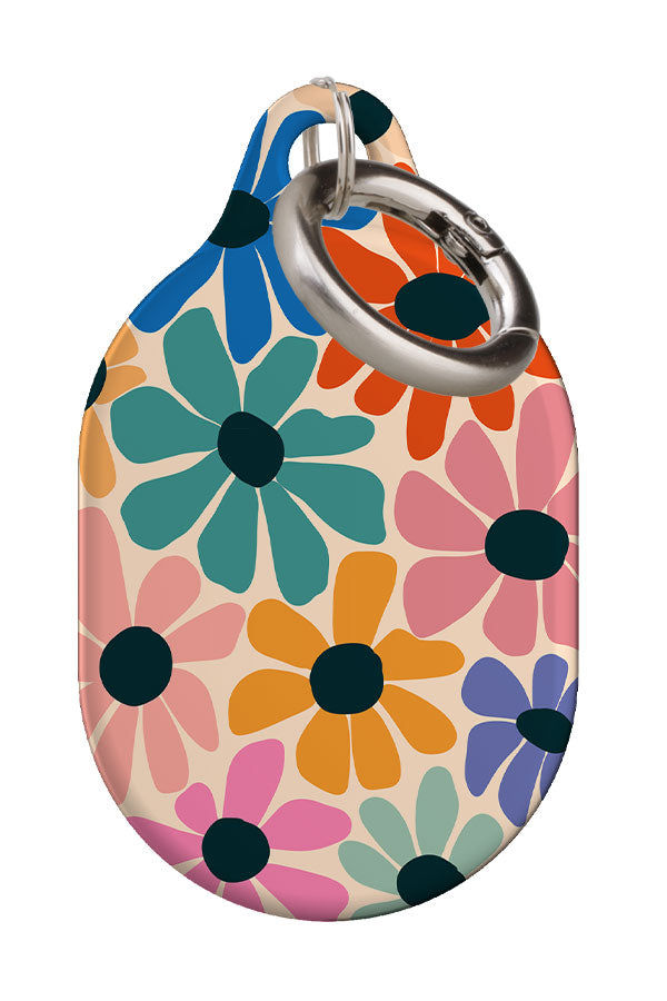 Retro Fun Floral By Gavthomeu AirTag Case (Colourful)