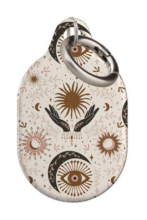 Talismans by Garabateo AirTag Case (Beige) | Harper & Blake