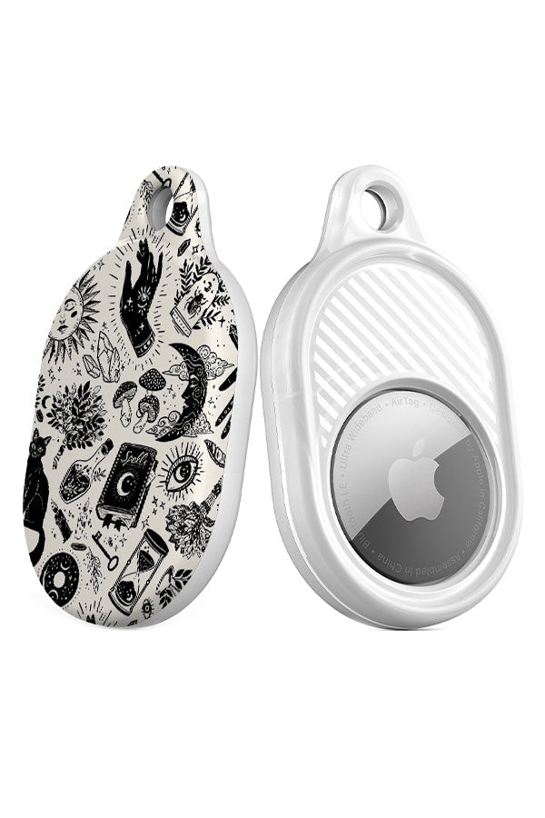 Witchy Things by Serena Archetti AirTag Case (White) | Harper & Blake