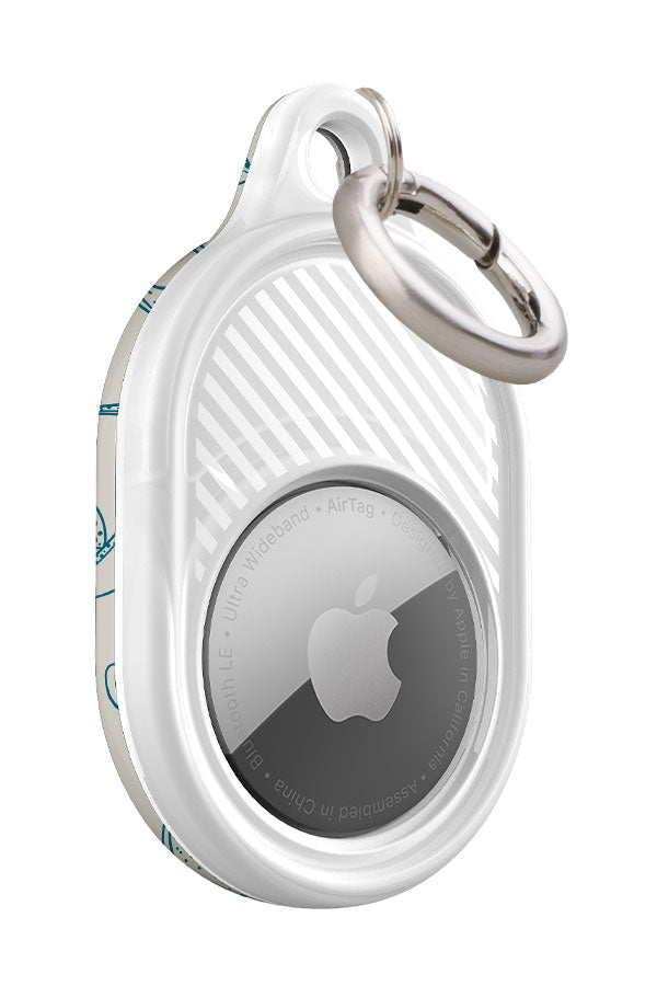 
                  
                    Stingray Line Art AirTag Case (Beige Blue) | Harper & Blake
                  
                