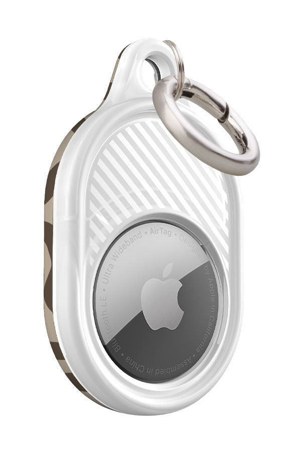 
                  
                    Swirl Lines Abstract AirTag Case (Beige & Ebony) | Harper & Blake
                  
                