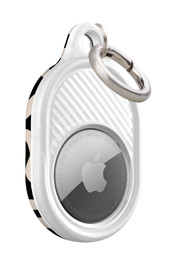 
                  
                    Swirl Lines Abstract AirTag Case (Black Peach) | Harper & Blake
                  
                