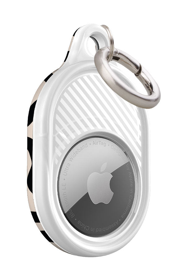 
                  
                    Swirl Lines Abstract AirTag Case (Peach Black) | Harper & Blake
                  
                