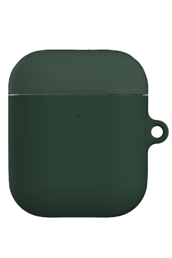 Still Block Solid Colour AirPod Gen 1 + 2 Case (Pine Green) | Harper & Blake