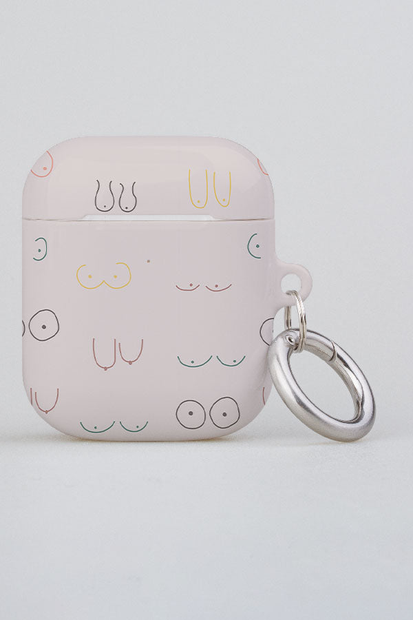 
                  
                    Boob Print AirPod Case (Pastel) | Harper & Blake
                  
                