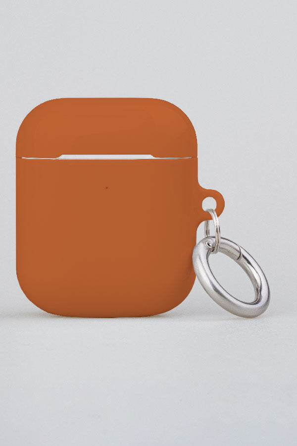 
                  
                    Plain Block Minimalist AirPod Case (Burnt Orange) | Harper & Blake
                  
                