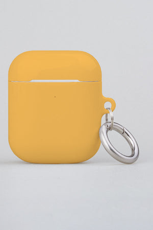 Plain Block Minimalist AirPod Case (Butterscotch Yellow) | Harper & Blake