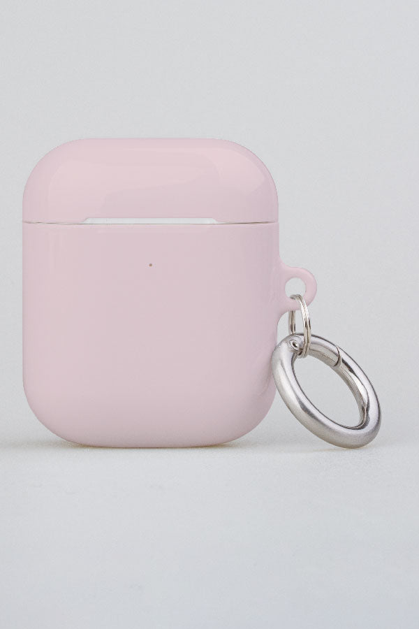 Plain Block Minimalist AirPod Case (Light Pink) | Harper & Blake