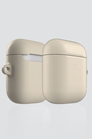 Plain Block Minimalist AirPod Case (Beige Nude) | Harper & Blake