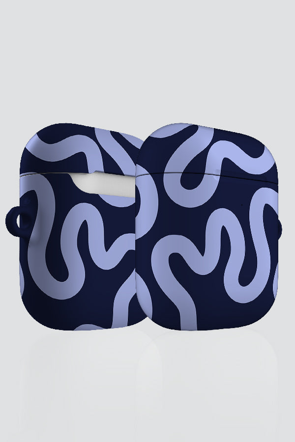 
                  
                    Swirl Lines Abstract AirPod Case (Blue) | Harper & Blake
                  
                