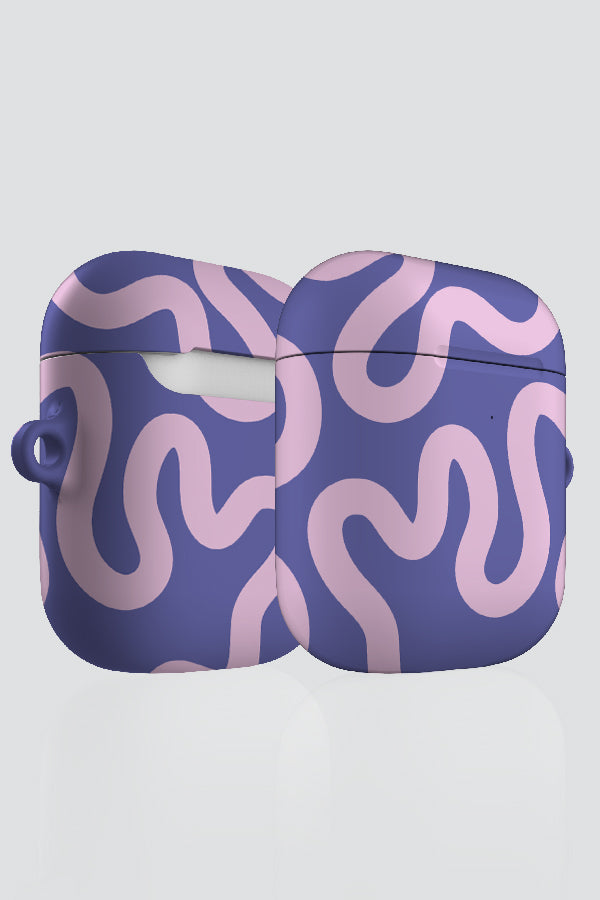 
                  
                    Swirl Lines Abstract AirPod Case (Purple) | Harper & Blake
                  
                