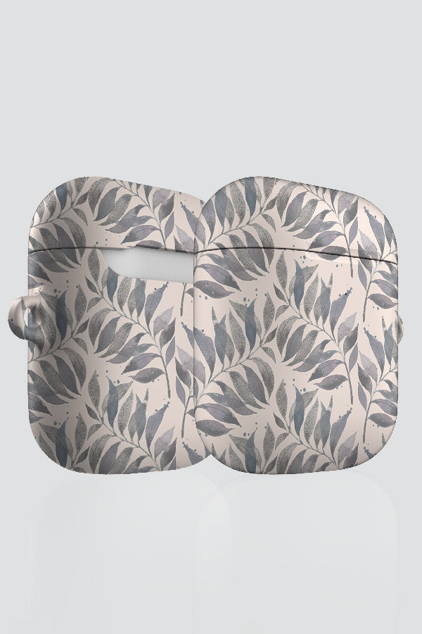 Watercolour Palm Leaf By Rebecca Elfast AirPod Case (Beige) | Harper & Blake