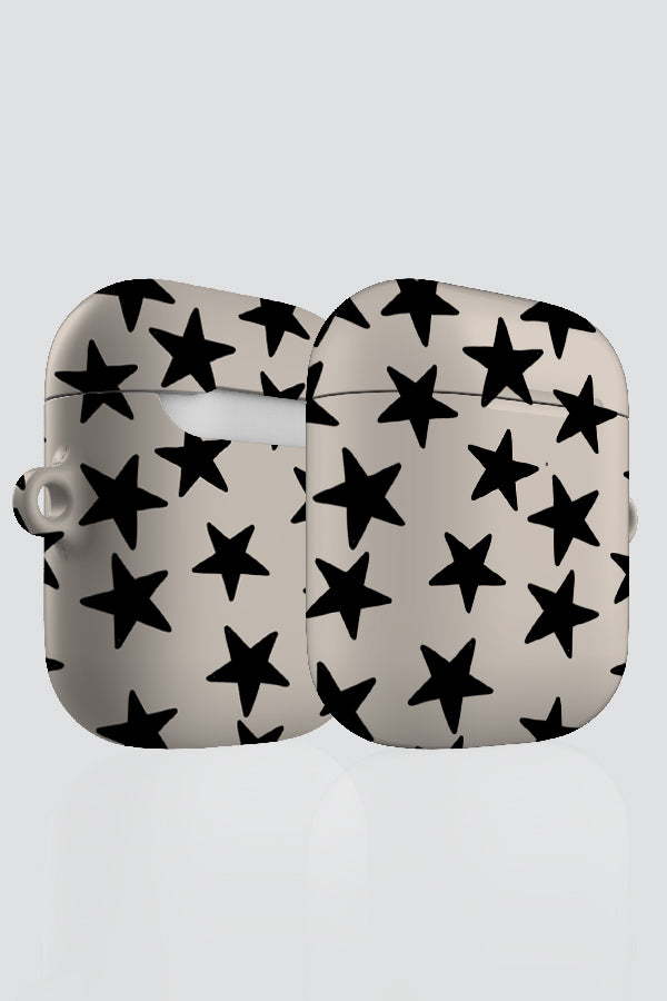 Vintage Stars AirPod Case (White) | Harper & Blake