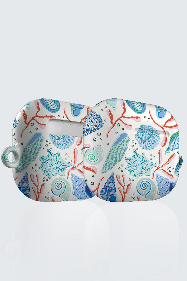 
            
                Load image into Gallery viewer, Sea Shells by Vivian Hasenclever AirPod Case (White) | Harper &amp;amp; Blake
            
        