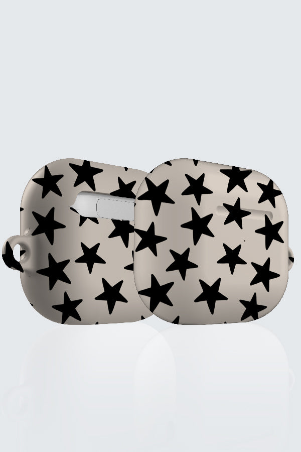 Vintage Stars AirPod Case (White) | Harper & Blake