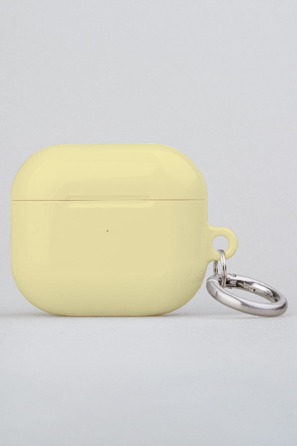 Plain Block Minimalist AirPod Case (Banana Yellow) | Harper & Blake