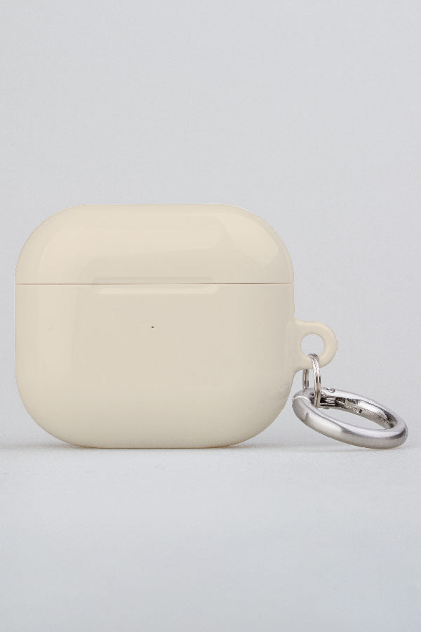 Plain Block Minimalist AirPod Case (Beige Nude) | Harper & Blake