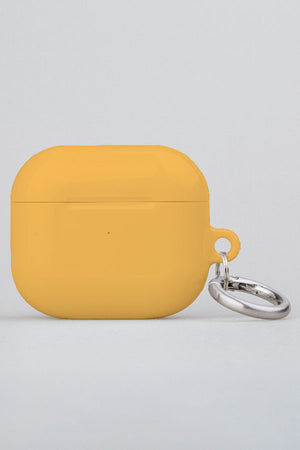 Plain Block Minimalist AirPod Case (Butterscotch Yellow) | Harper & Blake