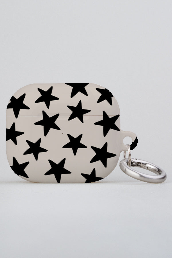Vintage Stars AirPod Case (White) | Harper & Blake