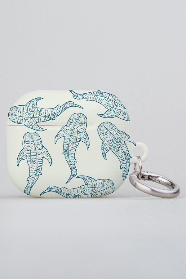 
                  
                    Whale Shark Scatter Line Art AirPod Case (Beige Blue) | Harper & Blake
                  
                