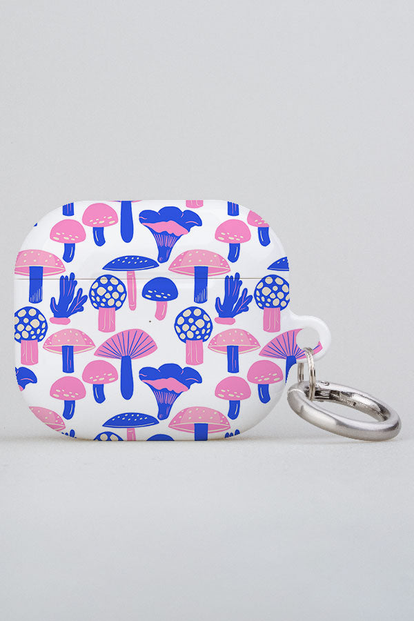 Candy Mushrooms By Tara Reed AirPod Case (White) | Harper & Blake